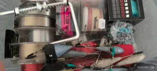 Equipo de pesca Shimano y Vercelli