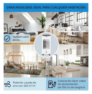 ONE CONCEPT Climatizador Evaporativo Ventilador