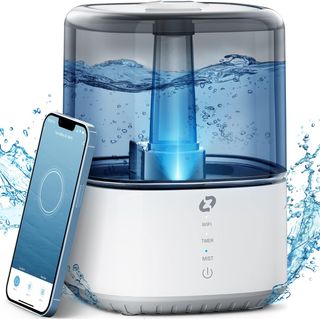 Humidificador WIFI Blanco Transparente