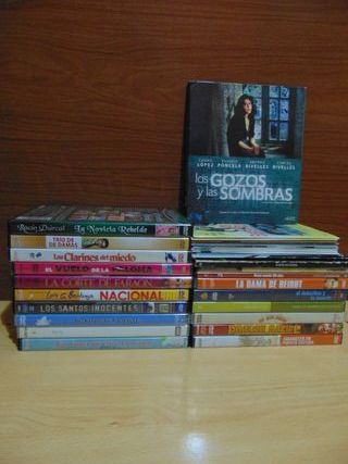 LOTE DE 32 PELÍCULAS DE CINE ESPAÑOL EN DVD