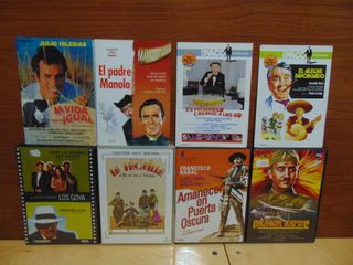 LOTE DE 32 PELÍCULAS DE CINE ESPAÑOL EN DVD