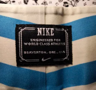 Bañador Nike Pro Azul y Gris