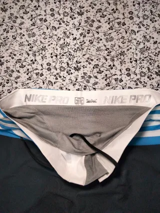 Bañador Nike Pro Azul y Gris