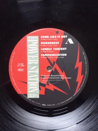 Vinilo THE POWER STATION 33 1/3