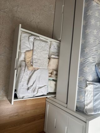 Cama nido 105 cm con cajonera