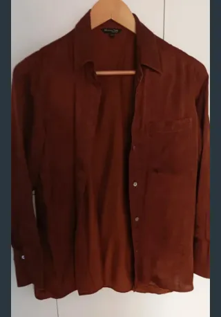 Blusa Massimo Dutti Marrón