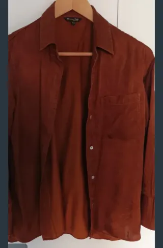 Blusa Massimo Dutti Marrón