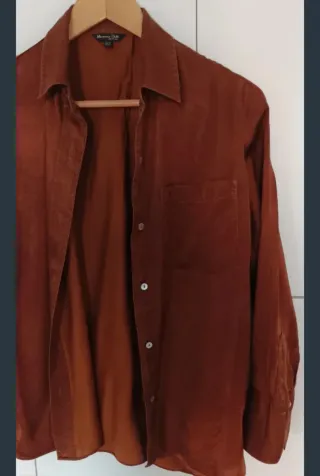 Blusa Massimo Dutti Marrón