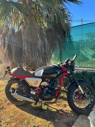 Hanway RAW 125sr Negra/Roja