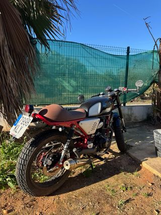 Hanway RAW 125sr Negra/Roja