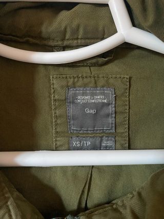 Chaqueta verde militar talla XS