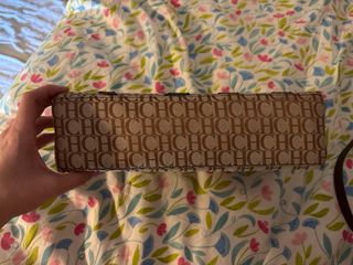 Bolso Carolina Herrera Vintage CH Beige/Marrón