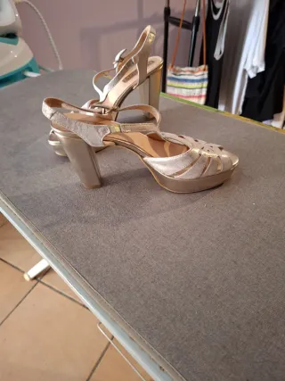 Sandalias Patricia Miller tacón alto plataforma