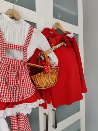 Disfraz Caperucita Roja con cesta
