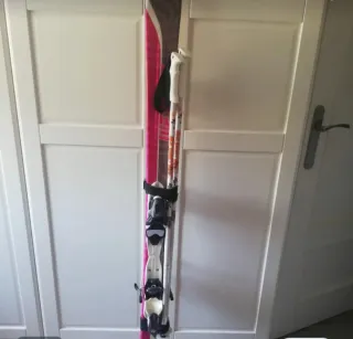 Esquís y bastones