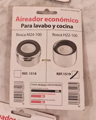 Lote 8 Aireadores Ahorro Agua GESCOplus