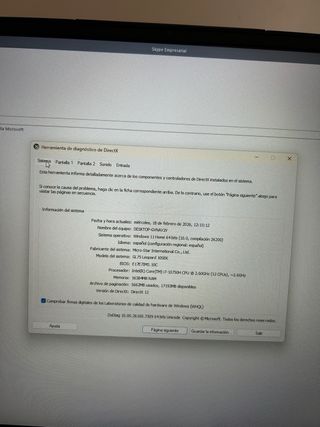 Portátil MSI GL75 Leopard RTX 2060 i7