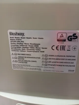 Motor de jacuzzi Bomba Bestway AirJet spa