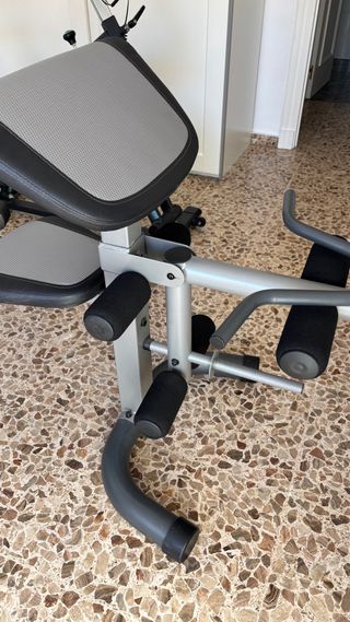 Banco de pesas multifuncional