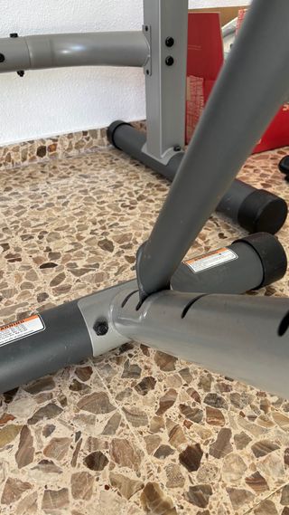 Banco de pesas multifuncional