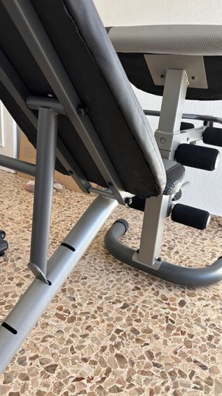 Banco de pesas multifuncional