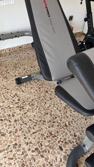 Banco de pesas multifuncional