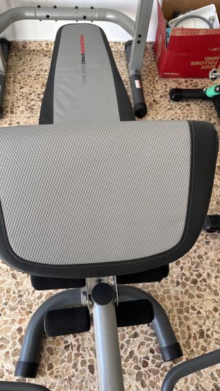 Banco de pesas multifuncional