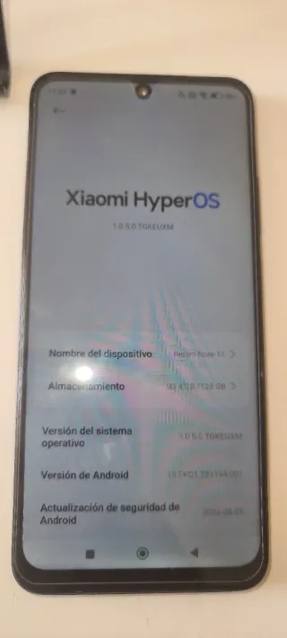 Xiaomi Redmi Note 11 128GB Negro