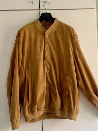 Cazadora Piel cabra Corte Inglés Diseño Italiano