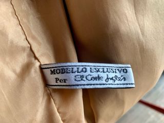 Cazadora Piel cabra Corte Inglés Diseño Italiano