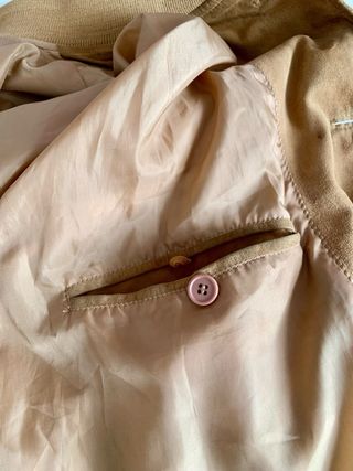 Cazadora Piel cabra Corte Inglés Diseño Italiano