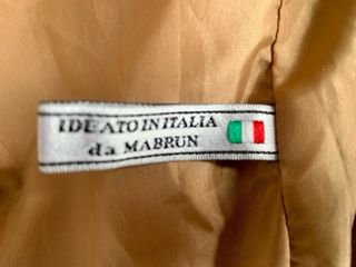 Cazadora Piel cabra Corte Inglés Diseño Italiano