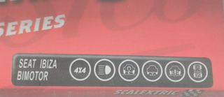 Scalextric Seat Ibiza Bimotor J.M. Servia Classics