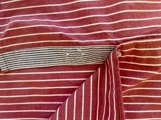 Camisa Lloyd's Hombre Rayas Granate y Blanco