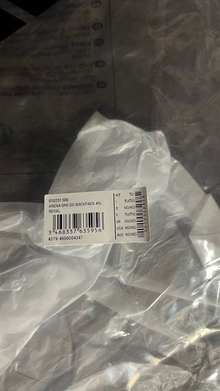 Mochila Arena One Go 45L Azul