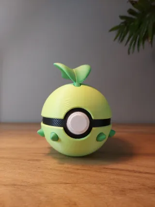 Chikorita Ball - Nintendo Cartridge Holder