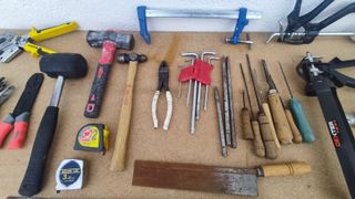 Lote herramientas manuales bricolaje