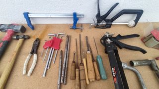 Lote herramientas manuales bricolaje