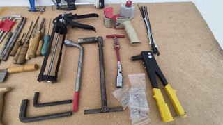 Lote herramientas manuales bricolaje