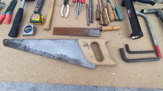 Lote herramientas manuales bricolaje