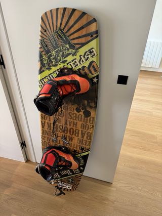 Tabla Wakeboard con botas