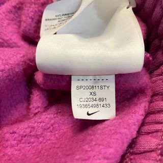 Sudadera Nike Crop Hoodie Rosa Fucsia