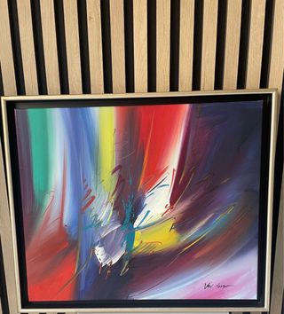 Trittico - Quadri astratti multicolore