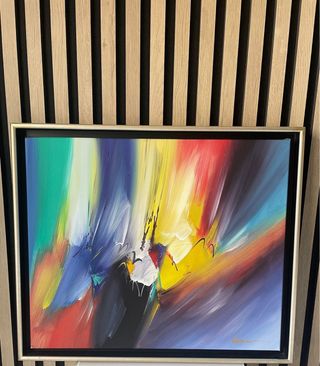 Trittico - Quadri astratti multicolore