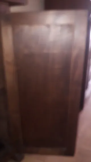 Aparador antiguo madera y metal