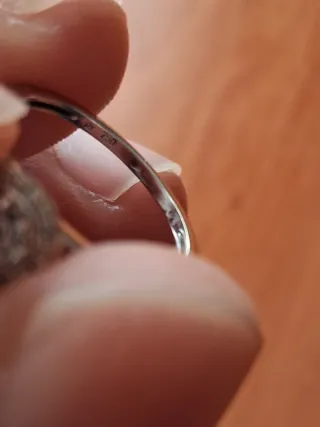 Anillo Oro Blanco 750 con Brillantes