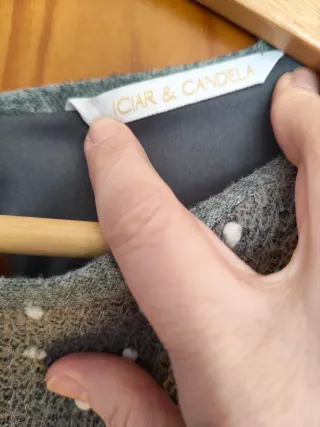 Vestido vintage verde claro Iciar&Candela T.44