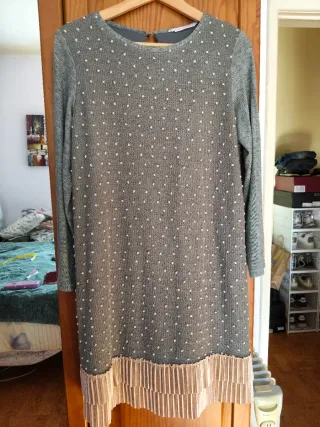 Vestido vintage verde claro Iciar&Candela T.44