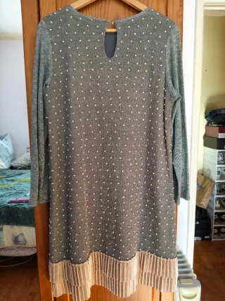 Vestido vintage verde claro Iciar&Candela T.44