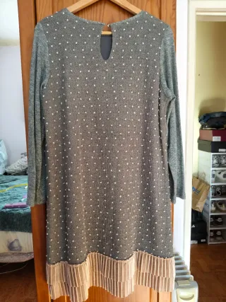 Vestido vintage verde claro Iciar&Candela T.44